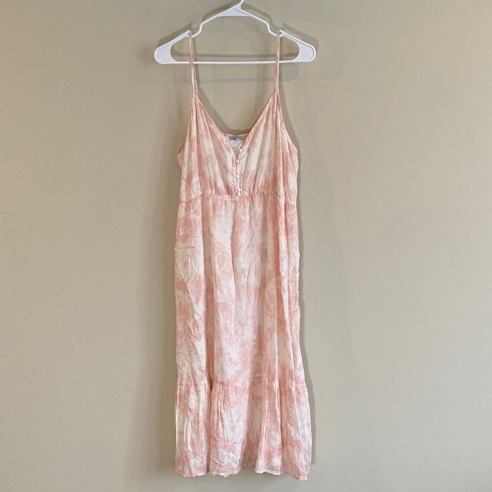 Rails Light Pink Tie-Dye Dress